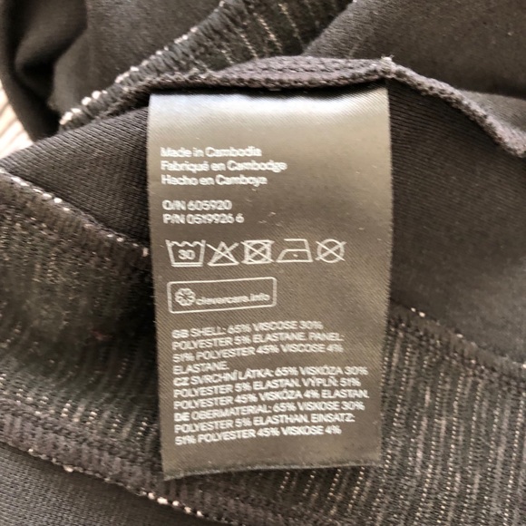 H&M Black Sleeveless Bodycon Fitted Dress - Picture 6 of 6